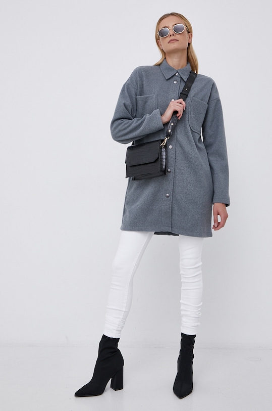 Noisy May Jeansy 27015674.BrightWhit biały AA00