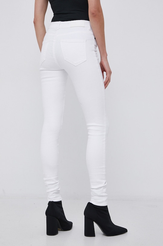 Odzież Noisy May Jeansy 27015674.BrightWhit biały