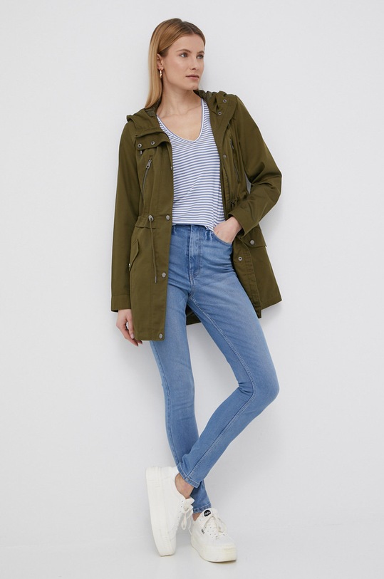 Pieces jeansy 17120449.LightBlueD niebieski AA00