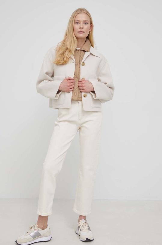 Marc O'Polo jeansy Linde M01906712057 beżowy AA00