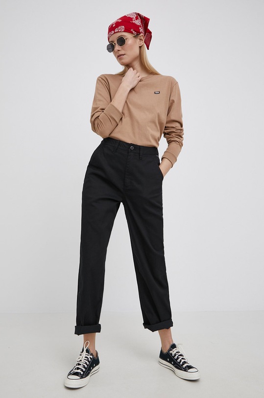 Vans pantaloni VN0A5JOHBLK1 negru AA00