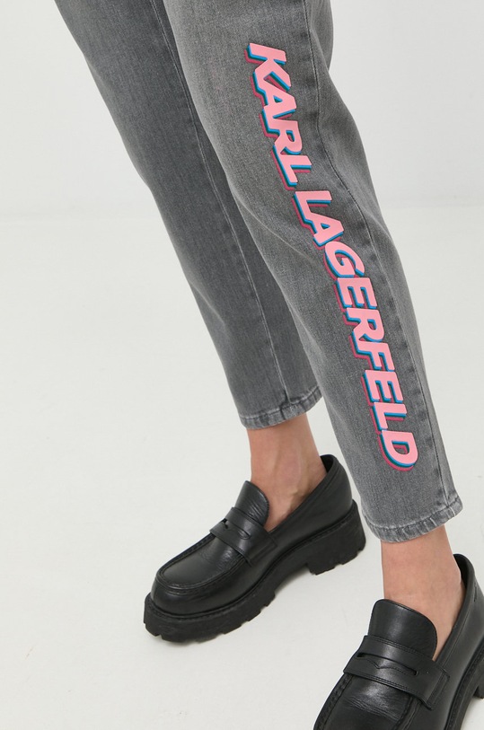 Karl Lagerfeld jeansy 225W1108 225W1108 szary