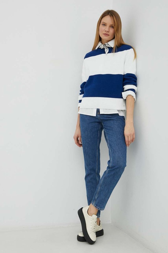 Bombažne kavbojke Marc O'Polo Maja M41924412177 modra AA00