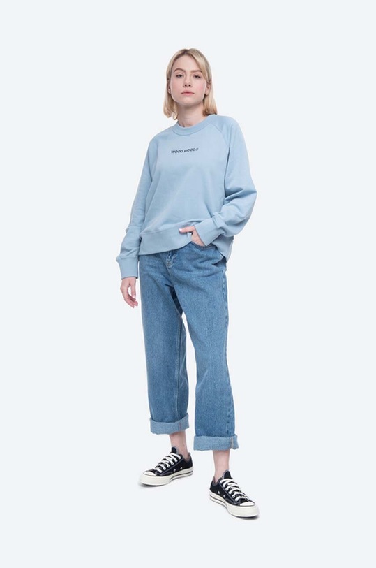 Wood Wood cotton jeans Ilo Jeans 12011305.7046 blue AA00