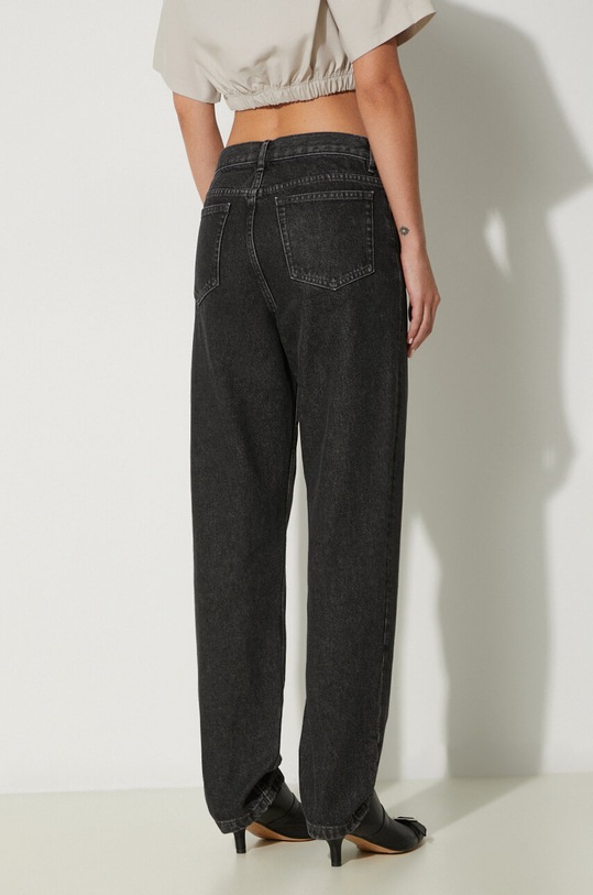 Odzież A.P.C. jeansy bawełniane Martin F COETA.F09122 czarny