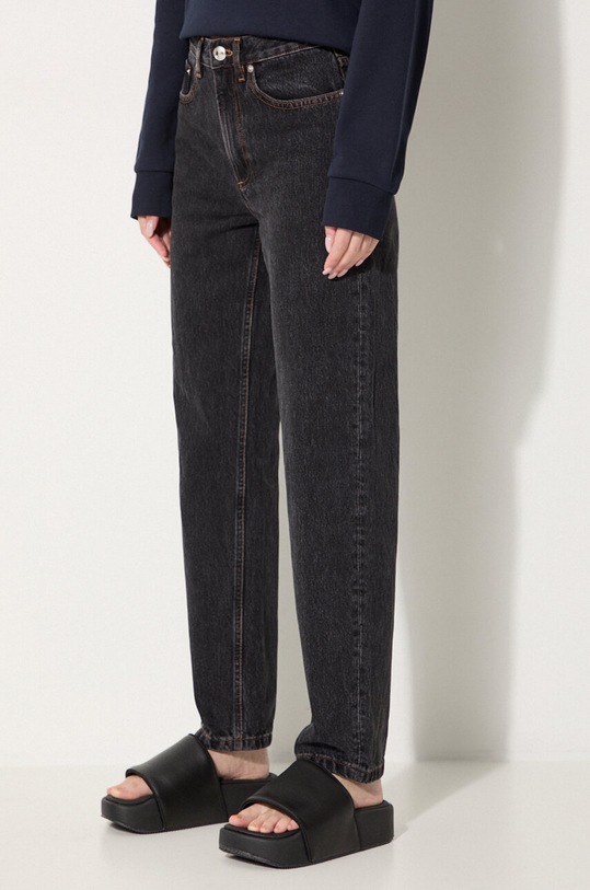 A.P.C. jeansy czarny COFBV.F09122