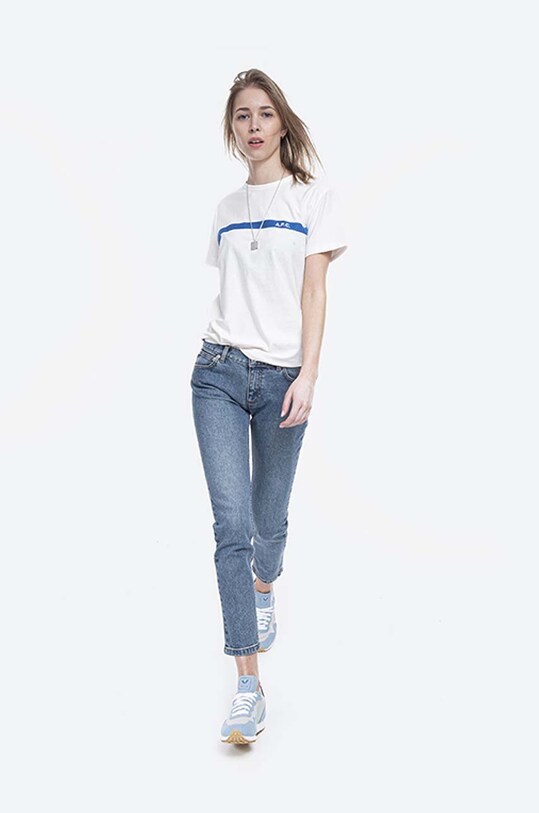 Джинсы A.P.C. Jean Etroit Court COZZK.F09042 голубой AA00