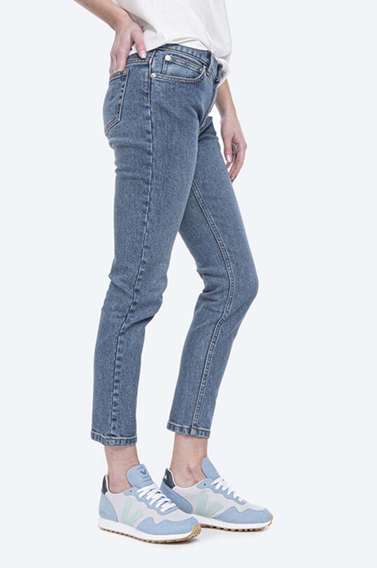 Джинсы A.P.C. Jean Etroit Court голубой COZZK.F09042