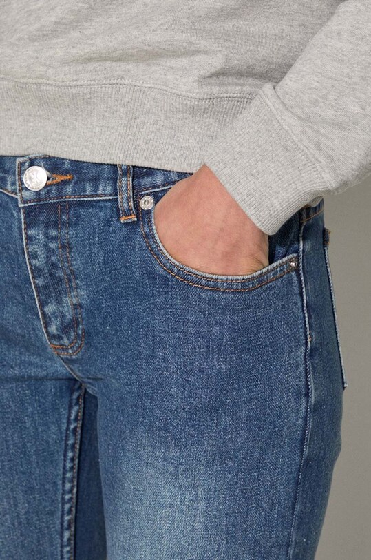 Дънки A.P.C. Jean Etroit Court COZZK-F09042 INDIGO син COZZK.F09042