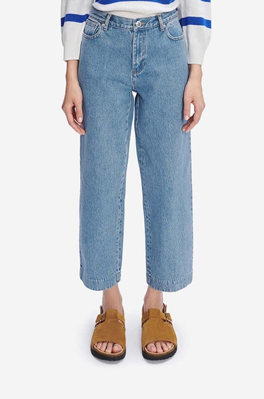 A.P.C. cotton jeans blue COFAH.F09131