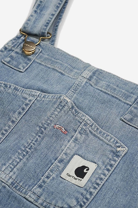 Carhartt WIP denim overalls Bib Overall I028638.BLUE.LIGHT blue