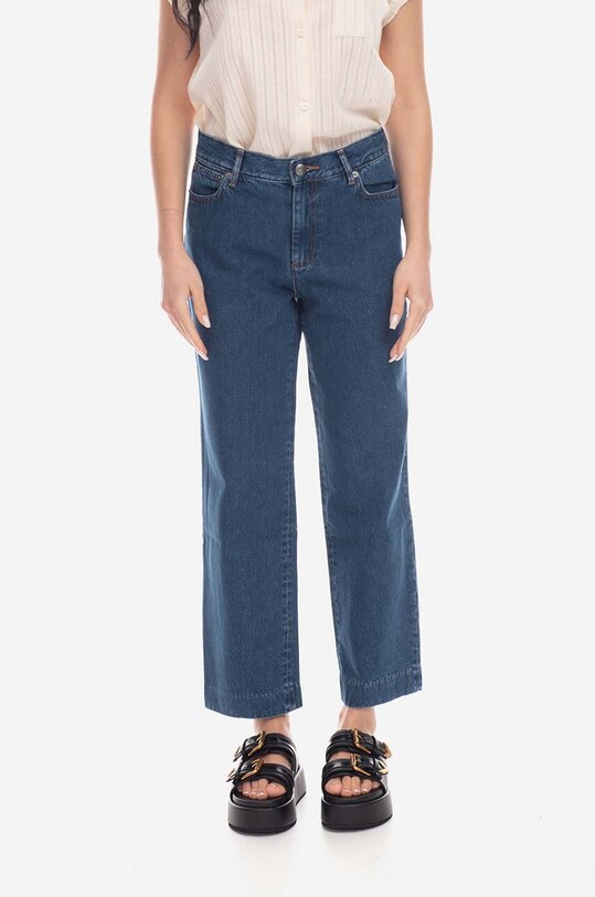 A.P.C. jeans New Sailor albastru COGUK.F09131