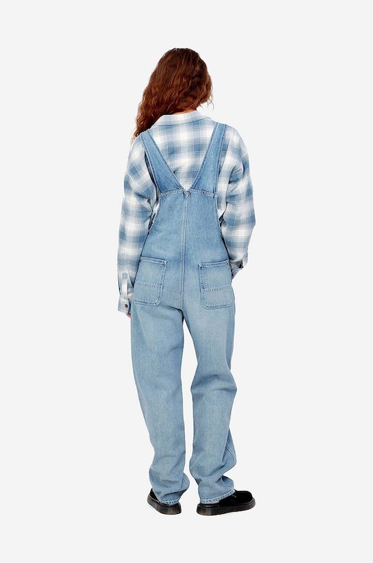 Carhartt WIP denim overalls blue I031250