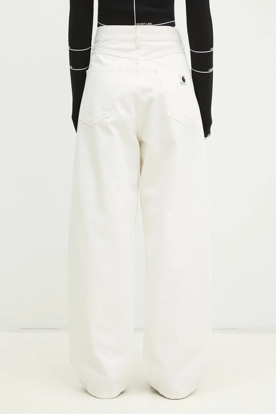 Oblečení Džíny Carhartt WIP Carhartt WIP W' Brandon Pant I031918 WHITE I031918 bílá