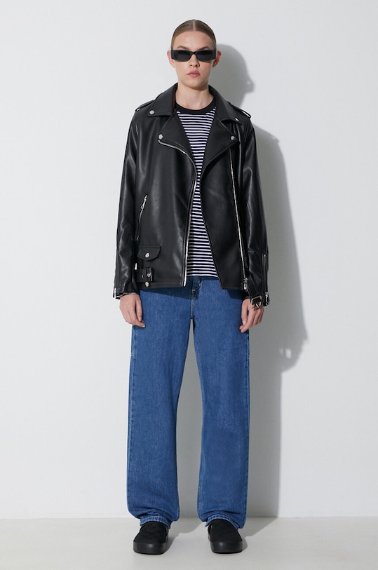 Τζιν παντελόνι Carhartt WIP I031251 W Pierce Pant Straight I031251 μπλε AA00