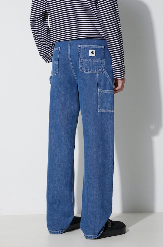 Ρούχα Τζιν παντελόνι Carhartt WIP I031251 W Pierce Pant Straight I031251 μπλε