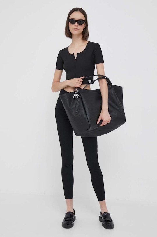 Rifle Calvin Klein Jeans J20J221587 čierna AA00