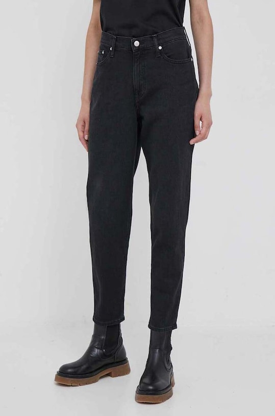 Džíny Calvin Klein Jeans Planet friendly černá J20J221659