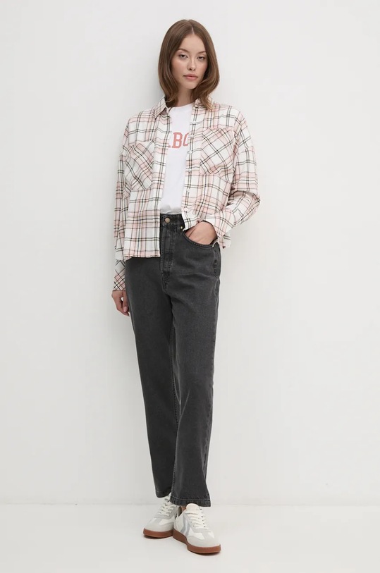 Džíny Barbour LTR0307 černá AA00