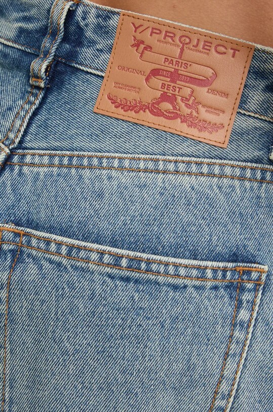 Džíny Y/Project EVERGREEN MULTI WAISTBAND JEANS 207PA007 modrá