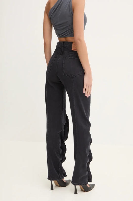 Odzież Y/Project jeansy EVERGREEN BANANA SLIM JEANS 107PA001 czarny
