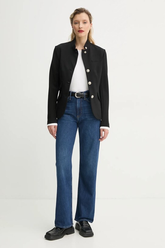Rag & Bone jeansy WDD23F2935BOAN granatowy AA00