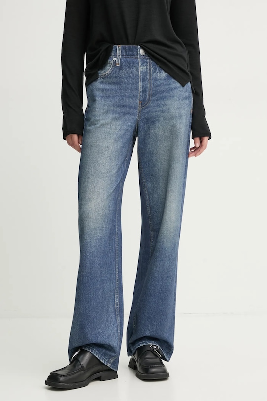 Rag & Bone jeans drept albastru WCW23F70018201
