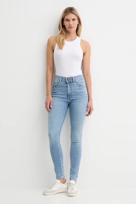 Levi's jeansy RETRO HIGH SKINNY DB A6593 niebieski AA00