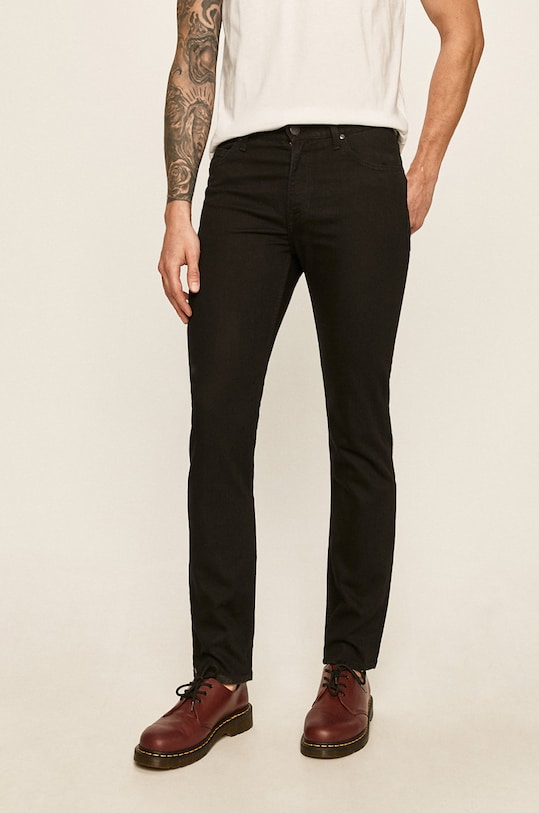Lee - Jeansy Rider czarny L701YC47