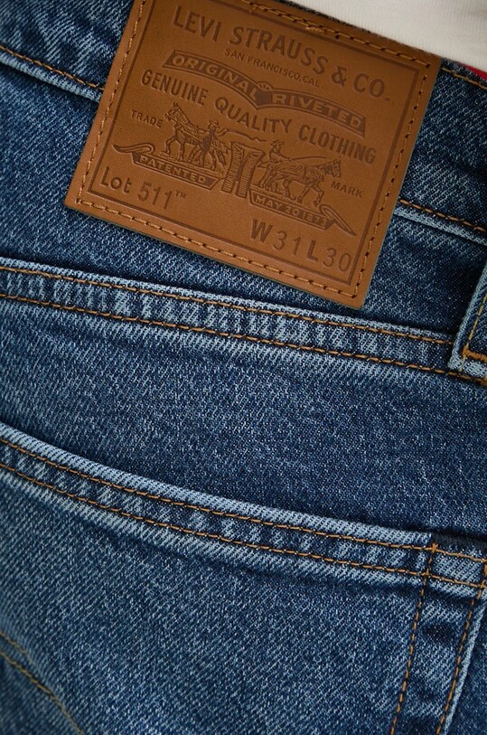 Levi's jeansy granatowy 04511
