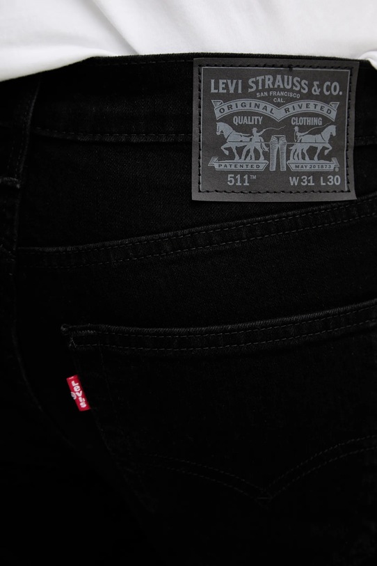 Levi's jeansy czarny 04511