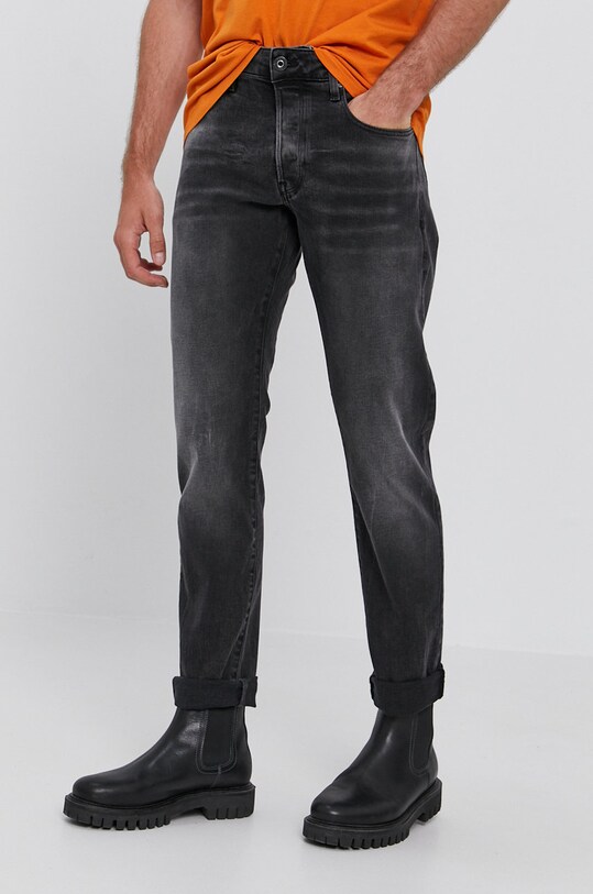 G-Star jeans 3301 negru 51001.B479.A800