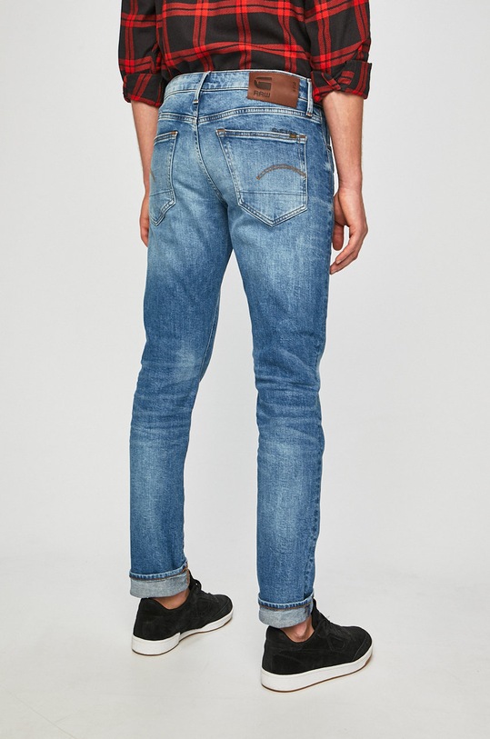 Odzież G-Star - Jeansy 3301 Slim 51001.B631.A817 51001.B631.A817 niebieski