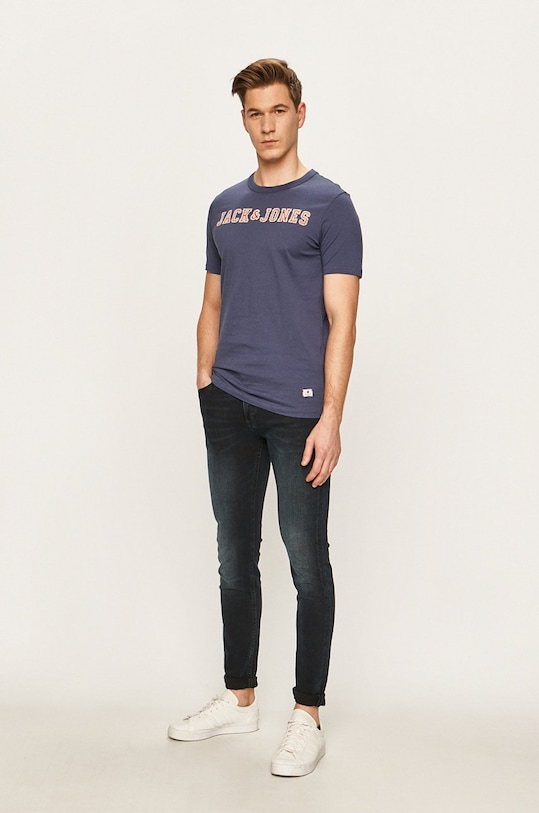 Jack & Jones - Jeansy Liam 12166852 granatowy AA00