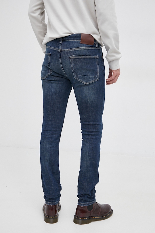 Odzież AllSaints – Jeansy CIGARETTE ME022P granatowy