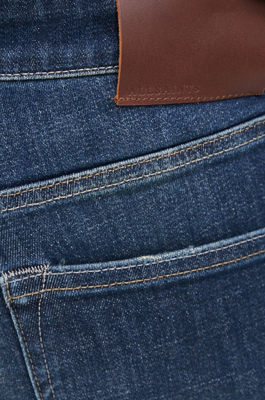 AllSaints – Jeansy CIGARETTE granatowy ME022P