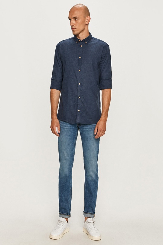 Lee jeansy Daren Zip Fly WESTLAKE L707JX68 niebieski AA00