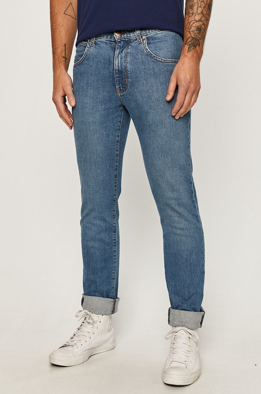 Wrangler - Jeansy Arizona niebieski W12OM440D