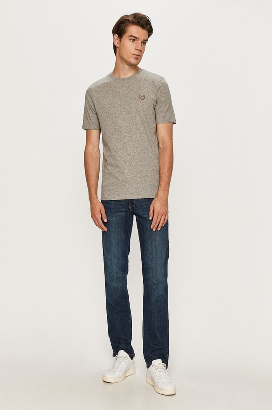 Wrangler - Jeansy Arizona W12OUJ47R granatowy AA00