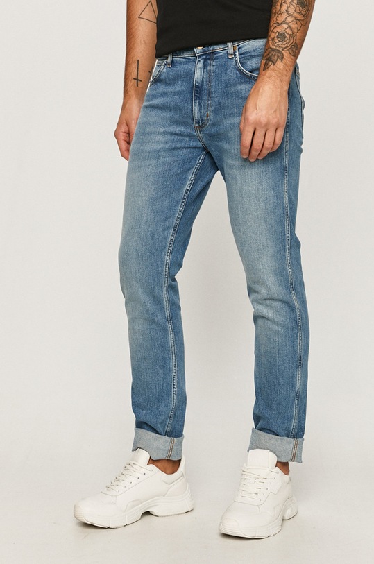 Wrangler - Jeansy Greensboro niebieski W15QV712Z