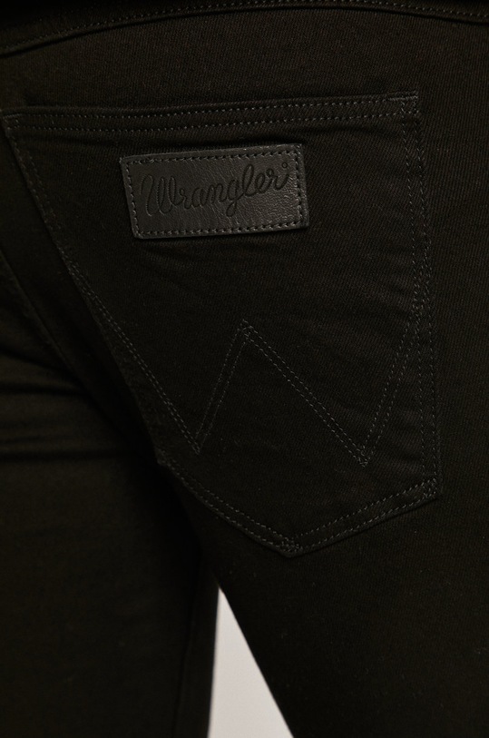 Wrangler - Jeansy Larston czarny W18SHP19A