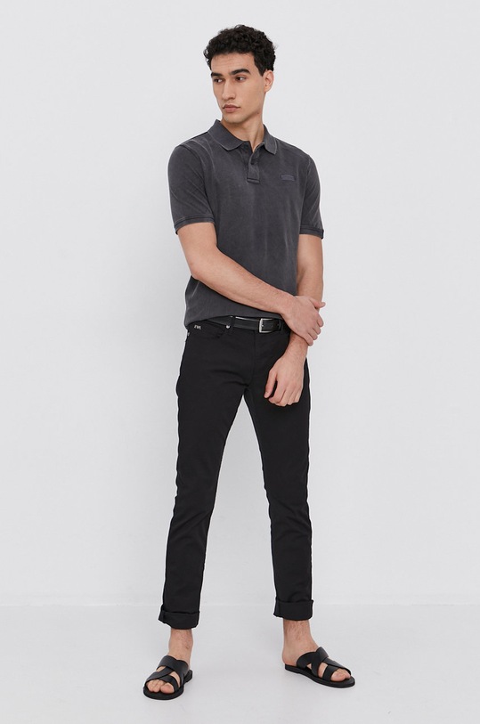 Hlače Emporio Armani 8N1J06.1GN0Z crna AA00