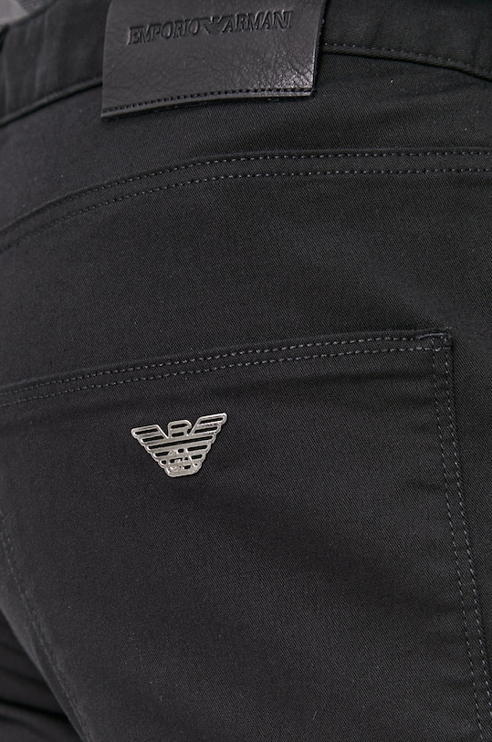 Hlače Emporio Armani crna 8N1J06.1GN0Z