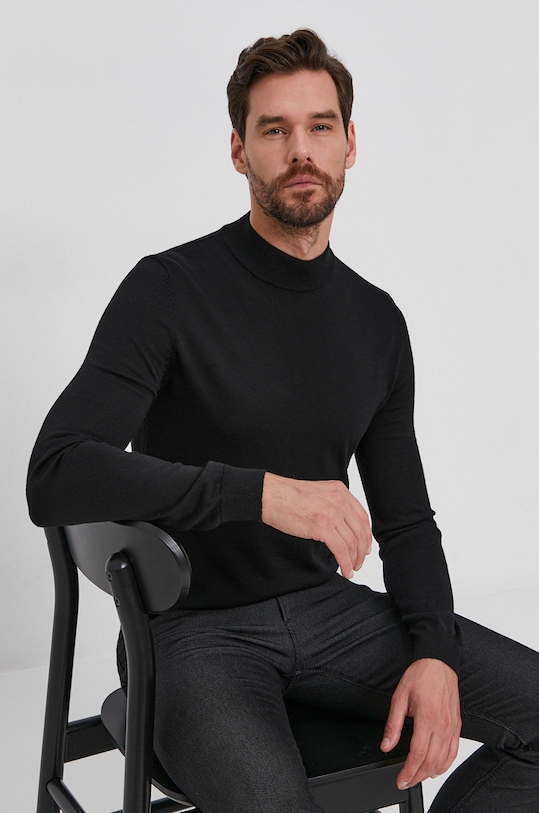 Emporio Armani nadrág 8N1J06.1N2NZ fekete AA00