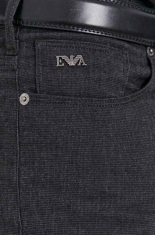 Nohavice Emporio Armani čierna 8N1J06.1NF5Z