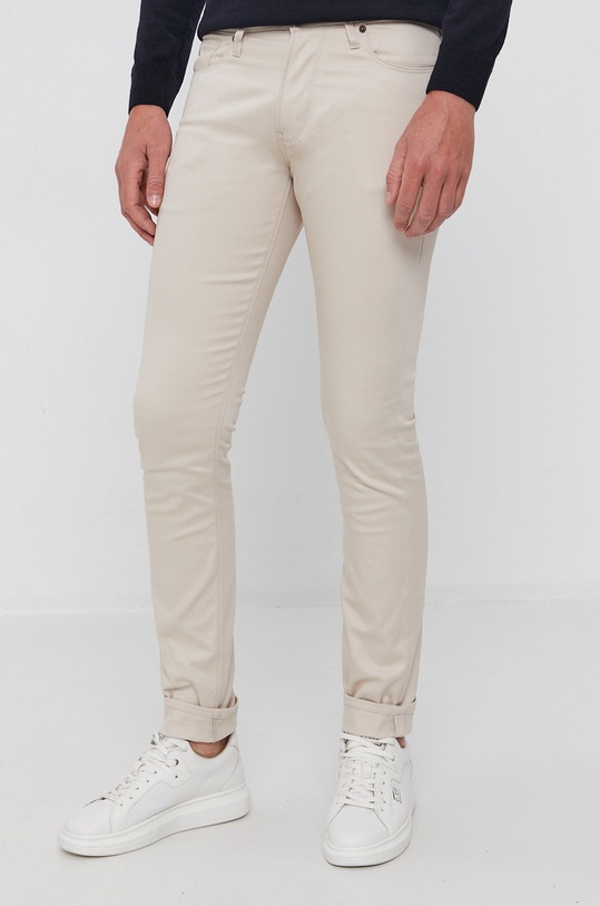 Emporio Armani jeansy beżowy 8N1J06.1NJ9Z