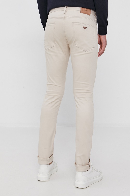 Odzież Emporio Armani jeansy 8N1J06.1NJ9Z beżowy