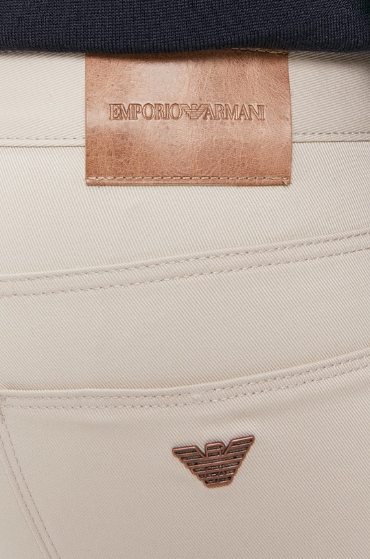 Emporio Armani jeansy beżowy 8N1J06.1NJ9Z