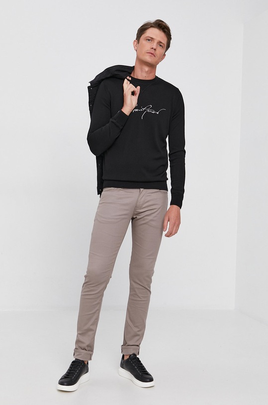 Džíny Emporio Armani 8N1J06.1NJ9Z šedá AA00