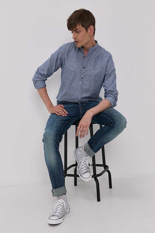 Džíny Jack & Jones námořnická modř 12133074